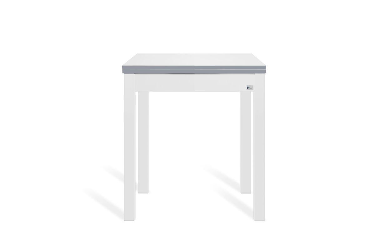Mesa de cocina extensible libro b-book 65/130x65cm blanco