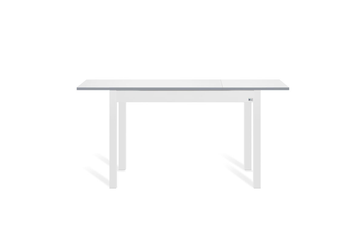 Mesa de cocina extensible b-extens 110/160x70cm blanco