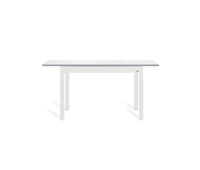 Mesa de cocina extensible b-extens 110/160x70cm blanco