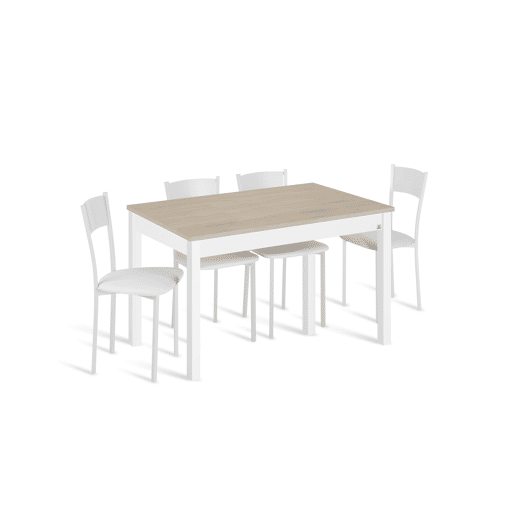 Mesa de cozinha extensível B-EXTENS 110160x70cm carvalho