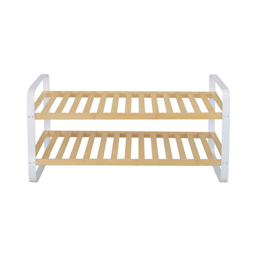 Sapateira MARLON com 2 prateleiras 66x29x33,5cm branco