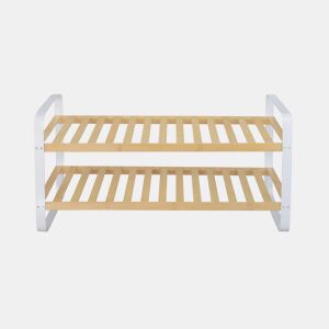 Sapateira MARLON com 2 prateleiras 66x29x33,5cm branco