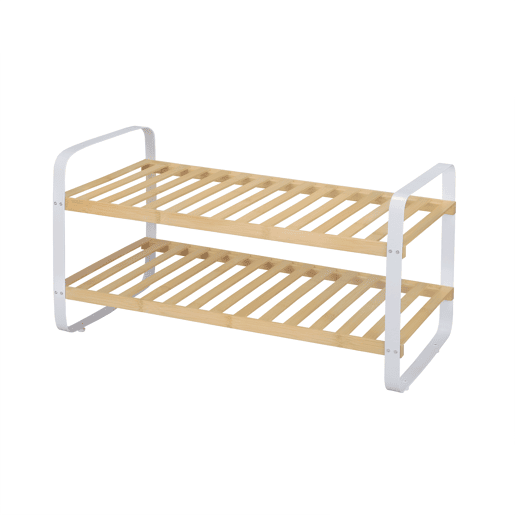 Sapateira MARLON com 2 prateleiras 66x29x33,5cm branco