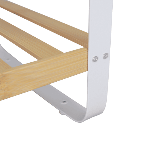 Sapateira MARLON com 2 prateleiras 66x29x33,5cm branco