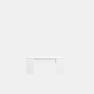 Mesa de centro elevável LOW cor branco