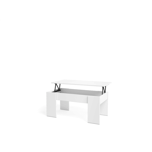 Mesa de centro elevável LOW cor branco Mesa de centro elevável LOW cor branco