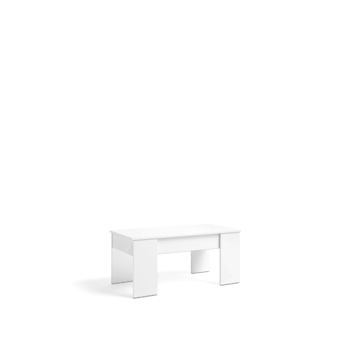 Mesa de centro elevável LOW cor branco Mesa de centro elevável LOW cor branco
