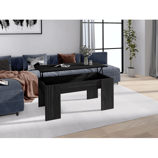 Mesa de centro elevável LOW cor preto Mesa de centro elevável LOW cor preto