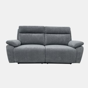 Sofá 3 lugares e 2 assentos relax manual GRANT cor cinza