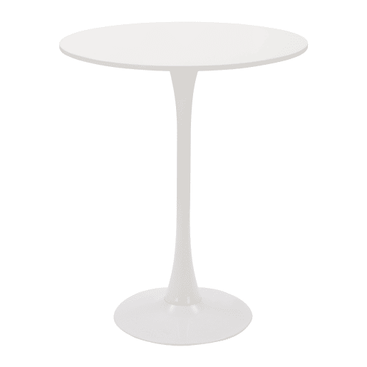 Mesa de cozinha fixa LIDIA 80x98x80cm branca