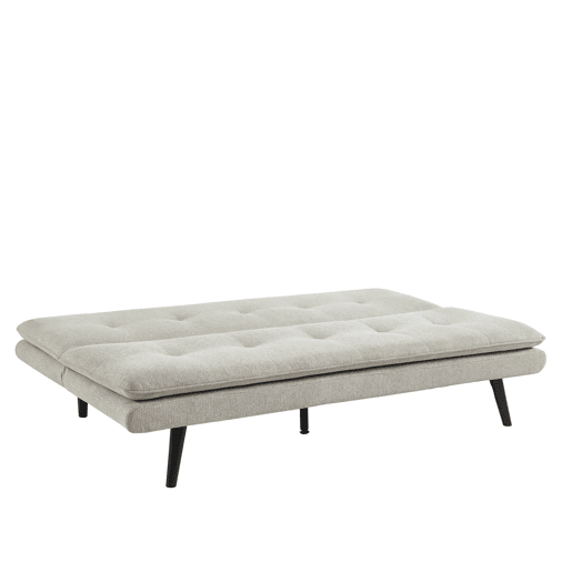 Sofá cama 3 lugares BIBU cor cinza Sofá cama 3 lugares BIBU cor cinza