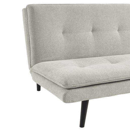 Sofá cama 3 lugares BIBU cor cinza Sofá cama 3 lugares BIBU cor cinza