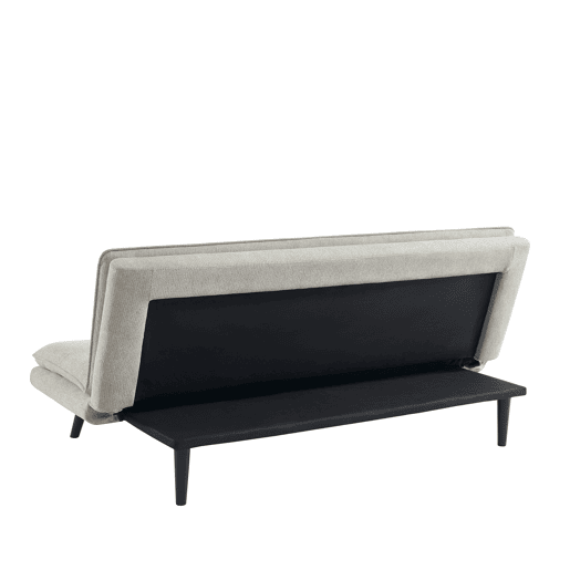 Sofá cama 3 lugares BIBU cor cinza Sofá cama 3 lugares BIBU cor cinza
