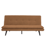 Sofá cama 3 lugares BIBU cor terracota