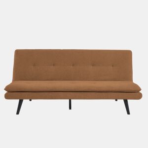 Sofá cama 3 lugares BIBU cor terracota