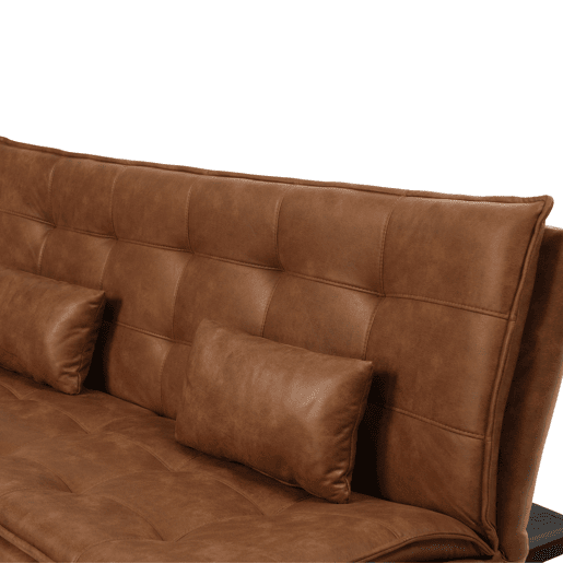 Sofá cama 3 lugares ALIA cor castanho
