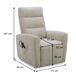 Sillón relax eléctrico LIFT UP GOLF Sillón relax eléctrico LIFT UP GOLF Beige