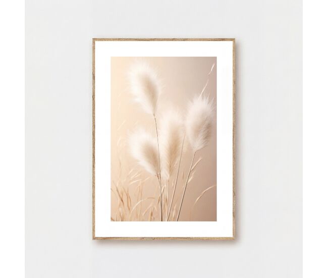 Cuadro deco art hojas secas 35x50cm