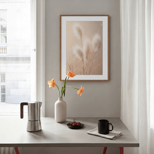 Quadro art deco HOJAS SECAS 35x50cm marca MARCOMUEBLE