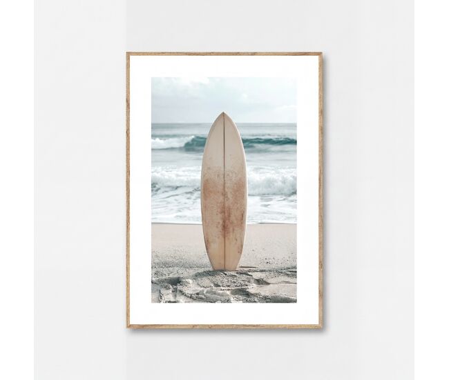 Cuadro deco art tabla surf 35x50cm