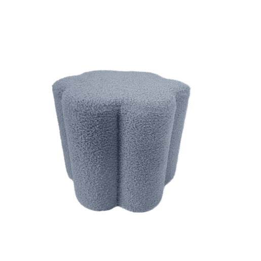 Puff ASTER sherpa 40x34cm azul Puff ASTER sherpa 40x34cm azul