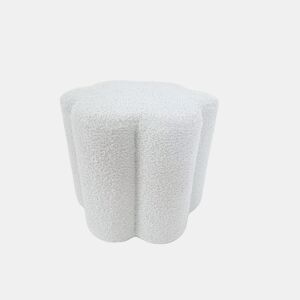 Puff ASTER sherpa 40x34cm bege