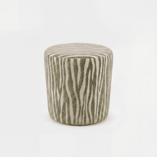 Puff AYLA redondo 40x40cm cor verde