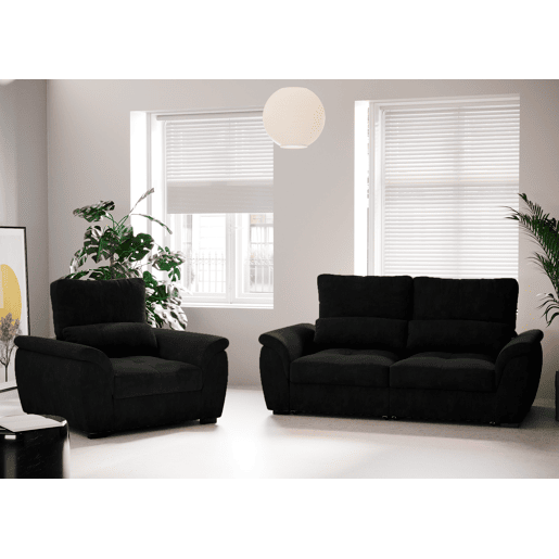 Cadeirão decorativo BENSON cor preto