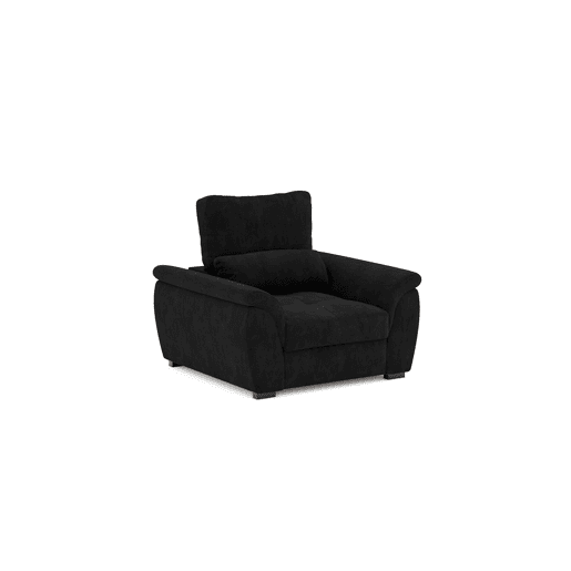 Cadeirão decorativo BENSON cor preto