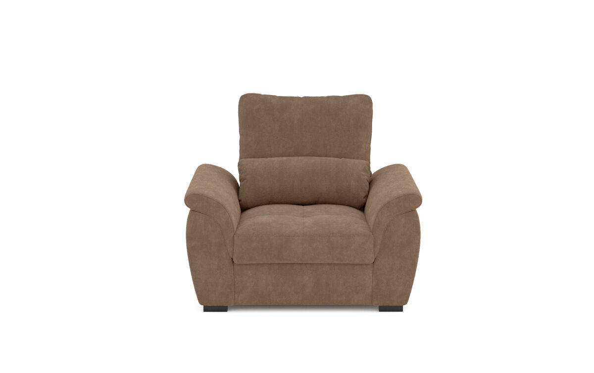Sillón decorativo benson color camel
