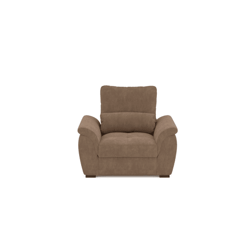 Cadeirão decorativo BENSON cor camel