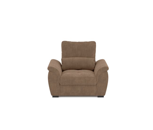 Sillón decorativo benson color camel