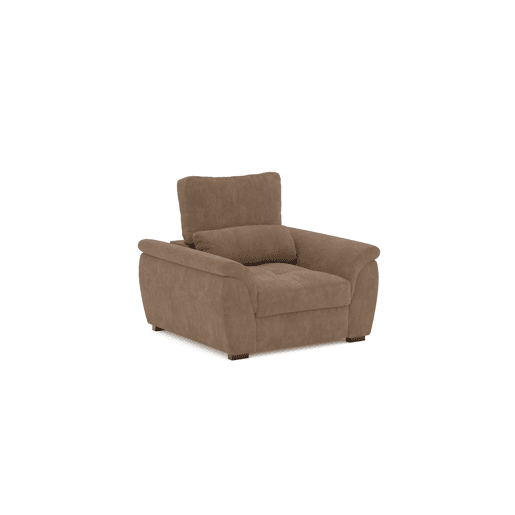 Cadeirão decorativo BENSON cor camel