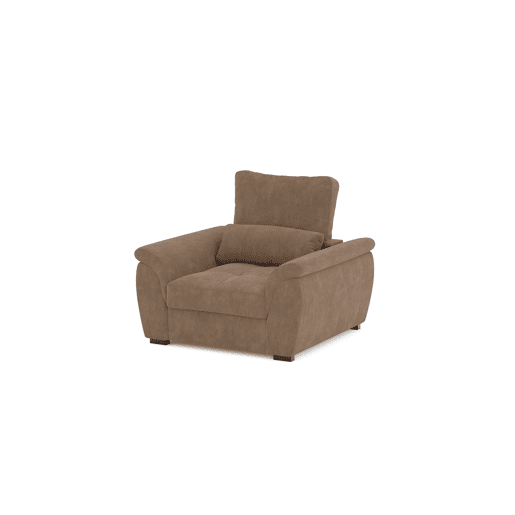 Cadeirão decorativo BENSON cor camel