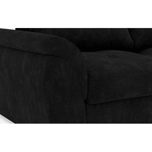 Sofá 3 lugares BENSON cor preto