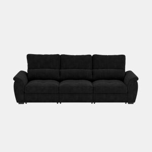 Sofá 4 lugares BENSON cor preto