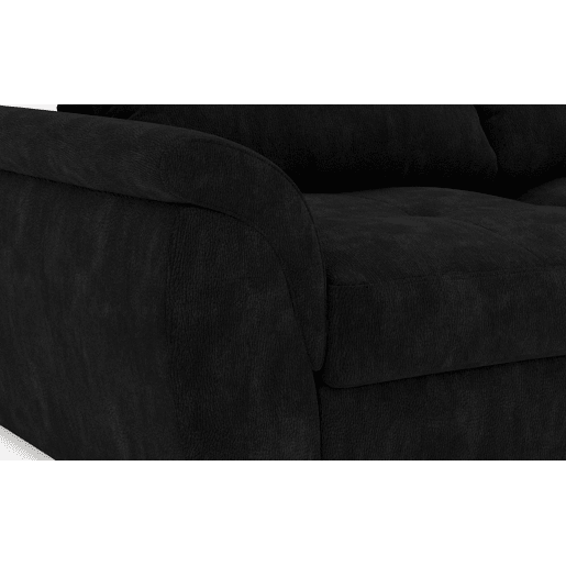 Sofá 4 lugares BENSON cor preto Sofá 4 lugares BENSON cor preto