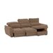 Chaise longue con cama BENSON 4 plazas Chaise longue con cama BENSON 4 plazas Camel