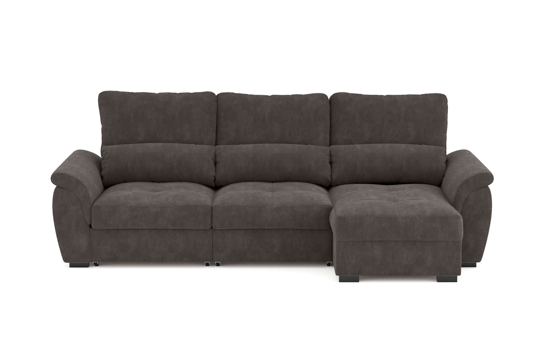 Chaise longue con cama BENSON 4 plazas Vison