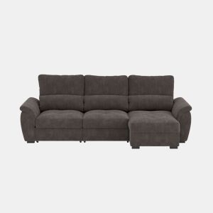 Chaise longue de 4 lugares reversível em cama BENSON cor vison