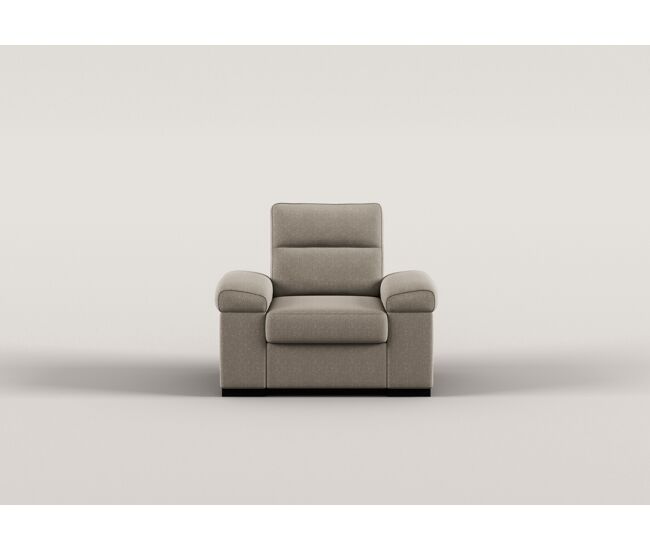 Sillón decorativo eric color visón