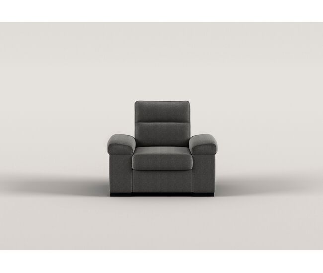 Sillón decorativo eric color gris