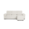 Chaise longue reversível de 4 lugares com cama ERIC cor bege