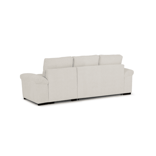 Chaise longue reversível de 4 lugares com cama ERIC cor bege