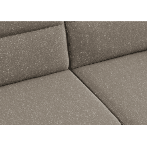 Chaise longue reversível de 4 lugares com cama ERIC cor vison