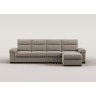 Chaise longue XL de 5 lugares reversível em cama ERIC cor vison