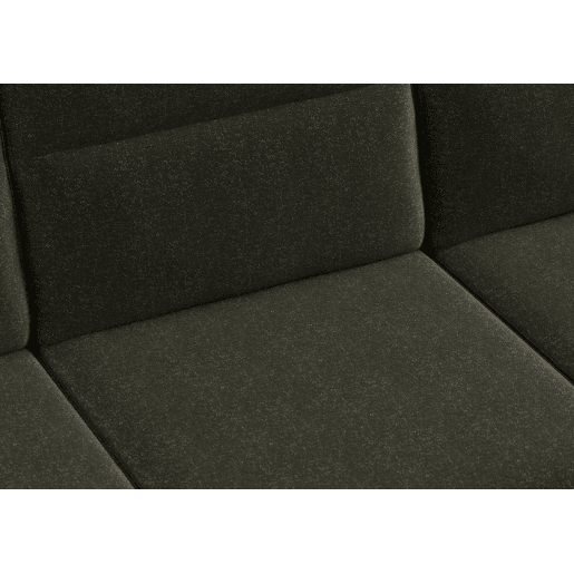Chaise longue XL de 5 lugares reversível em cama ERIC cor verde