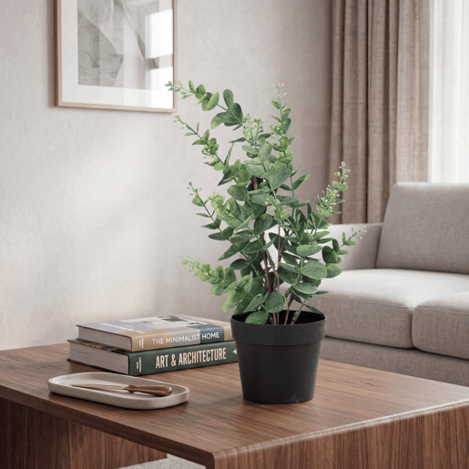 Planta floral EUCALIPTO 35cm sortido