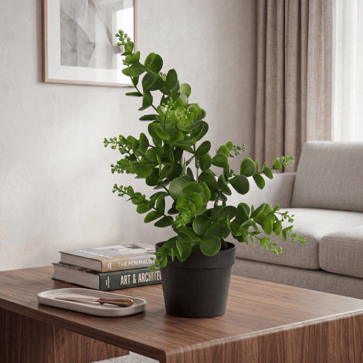 Planta floral EUCALIPTO 35cm sortido