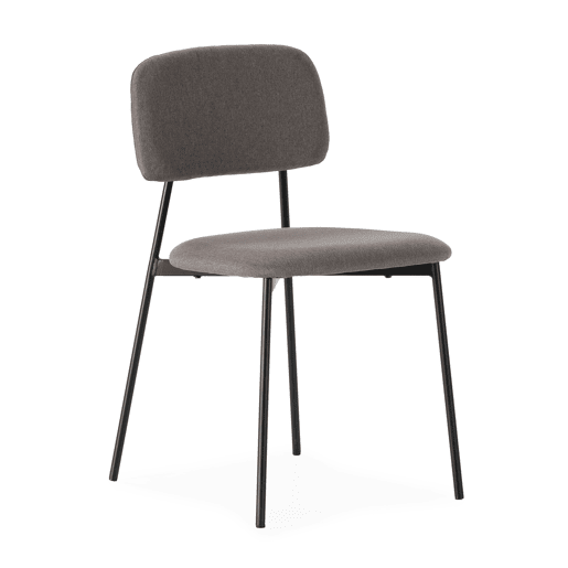 Conjunto SQUARE 1 mesa e 4 cadeiras em cerĂ¢mica e cinzento Conjunto SQUARE 1 mesa e 4 cadeiras em cerĂ¢mica e cinzento